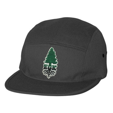Stay Rooted 5 Panel Hat (Black)