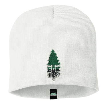 Stay Rooted Skull Cap (White)