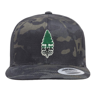 Stay Rooted Snapback (Camo)
