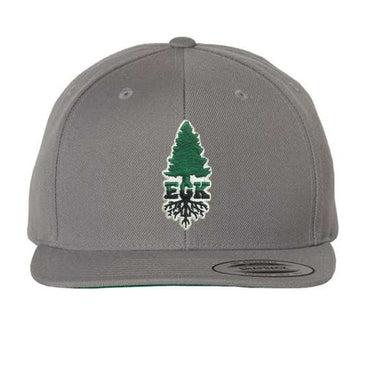 Stay Rooted Snapback (Grey)